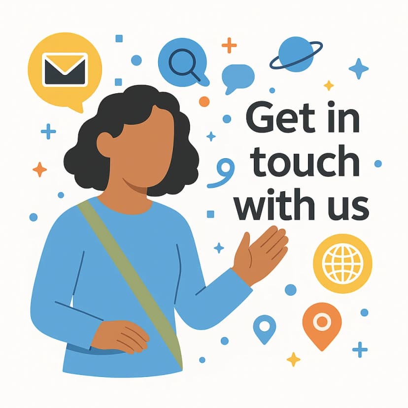 Contact illustration